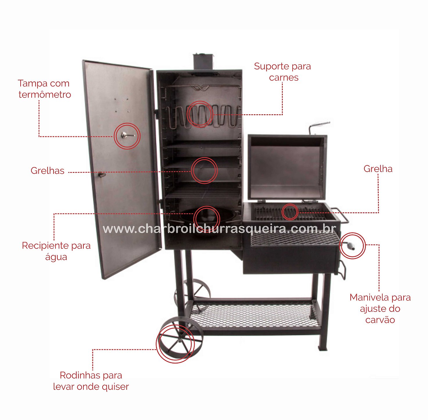 Char-Broil Gas2Coal - Híbrida